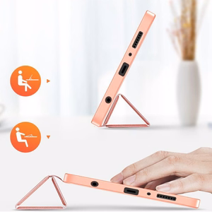 Dėklas Dux Ducis Domo Samsung X210/X215/X216 Tab A9 Plus 11.0 rožinis