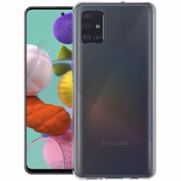 Permatomas dėklas 2 mm dėžutė Samsung A51