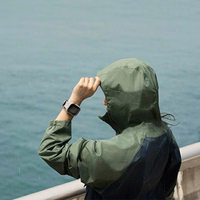 UNIQ dirželis Monos 2in1 Apple Watch Strap + Case Series 4/5/6/7/8/9/SE/SE2 44/45mm. pilkas