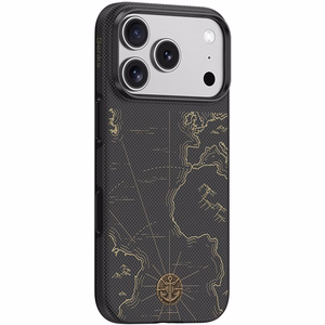 Benks ArmorEdge X1 Air Navigator dėklas su metaliniu rėmeliu (C.K.FL.AP.SJ.0070) iPhone 18 Pro Max/17 Pro Max, juodas
