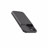 Tech-Protect PowerCase iPhone 14 / 14 Pro su 4800mAh išorine baterija - juoda