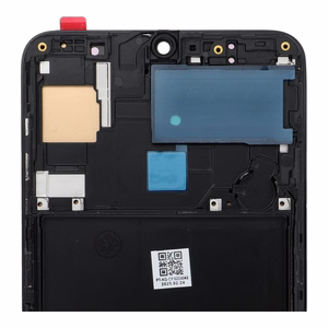 LCD ekranas skirtas SAMSUNG A70 A705 HARD OLED su rėmu