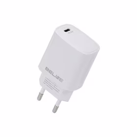 Beline Tinklo įkroviklis 1x USB-C 20W balta (tik galvutė) PD 3.0 BLNCW20