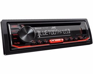 JVC KD-T702BT Juoda 200 W Bluetooth
