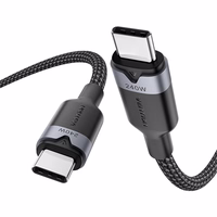 USB-C į C 2.0 Vention 3.1 5A 240W 1 m BK kabelis