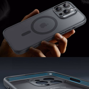 ESR Klasikinis Pro rinkinys Halolock Magnetinis dėklas telefonui iPhone 16 Pro Max (m) - pilkas (m)