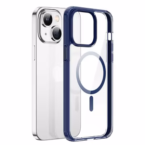 Dux Ducis Clin2 чехол для iPhone 14 Plus магнитный MagSafe синий
