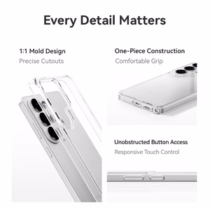 Rock Crystal skaidrus Series Dėklas for Samsung Galaxy S26 skaidrus