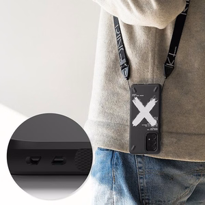 Ringke Onyx Dizaino Ištvermingas TPU dėklas telefonui Samsung Galaxy A72 4G juodas (dažytas) (OXSG0047)