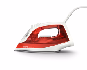 Philips Steam Iron DST2010/40 2000 Series Steam Iron 2000 W Water tank capacity 250 ml Continuous steam 25 g/min Steam boost performance 100 g/min Red