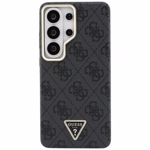 Guess dėklas 4G Triangle Logo MagSafe skirtas Samsung Galaxy S26 Ultra juodas
