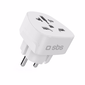 Adapteris iš Schuko/DE sieninio kištuko į universalų kištuką