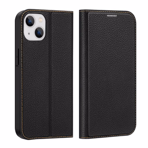 Dux Ducis Skin X2 dėklas telefonui iPhone 14 Plus su magnetine uždanga juodas