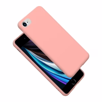 Crong Color Cover lankstus dėklas iPhone 8/7 (smėlio rožinis)