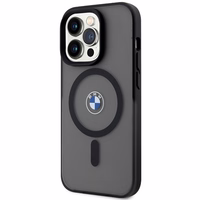 BMW IML Signature magnetinis dėklas telefonui iPhone 15 Pro - juodas