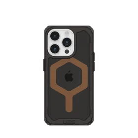 UAG Plyo Magnetinis dėklas telefonui iPhone 15 Pro - juodas ir rudas