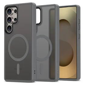 Tech-Protect MagMat Magnetinis dėklas Samsung Galaxy S25 Ultra - skaidrus pilkas