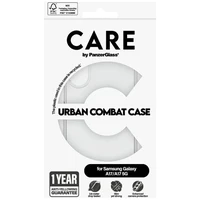 CARE by PanzerGlass Flagship Urban Combat Case for Samsung Galaxy M17 5G / A17 / A17 5G - Transparent