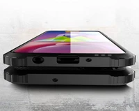 Hybrid Armor Case tvirtas apsauginis dėklas Samsung Galaxy M51 mėlynas