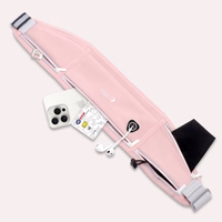 Tech-Protect M3 universalus sportinis juosmens krepšys - rožinis