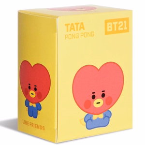 Line Friends BT21 TATA Baby Pong Pong pliušinis talismanas, 8 cm