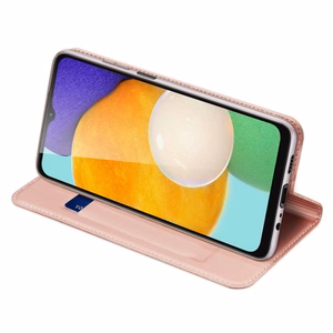 DUX DUCIS piniginės dėklas SKIN PRO SAMSUNG A14 4G / 5G rožinis