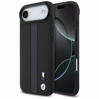 BMW M Perforated Stripe Logo MagSafe dėklas iPhone 17 Air - mėlynas