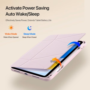 Dėklas Dux Ducis Vers Apple iPad 10.9 2022/iPad 11 2025 rožinis