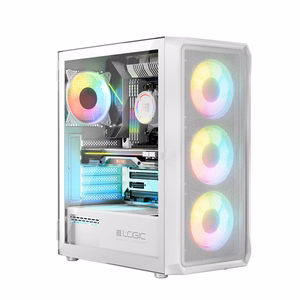 Logic PORTOS ARGB MINIDI USB 3.0 korpusas Baltas