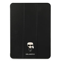 Karl Lagerfeld Saffiano Ikonic Karl dėklas iPad 12.9" Pro 2021 - Juodas