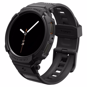SPIGEN RUGGED ARMOR "PRO" SAMSUNG GALAXY WATCH 8 (40 MM) МАТОВЫЙ ЧЕРНЫЙ