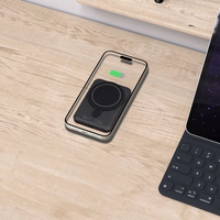 Tech-Protect LifeMag PB10 išorinė baterija su MagSafe 5000mAh 15W USB-C prievadas - juoda + USB-C kabelis