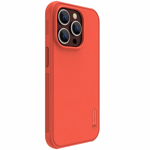 Dėklas Nillkin Super Frosted Shield Pro Apple iPhone 15 Pro raudonas