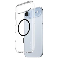 CARE by PanzerGlass Flagship Urban Explorer dėklas su juodu MagSafe iPhone Air - permatomas