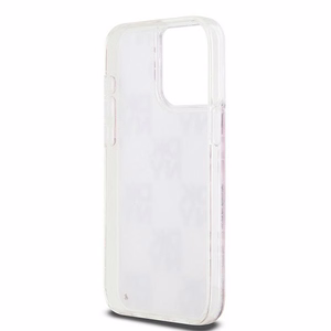 DKNY DKHCP15XLCPEPP iPhone 15 Pro Max6.7" rožinis dėklas Liquid Glitter Multilogo