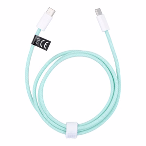 Kabelis Type-C į Type-C PD QC3.0 3A 60W C263 1 m žalias