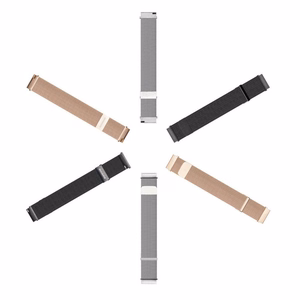 DUX DUCIS dirželis MILANESE nerūdijančio plieno magnetinis 22 mm auksinis