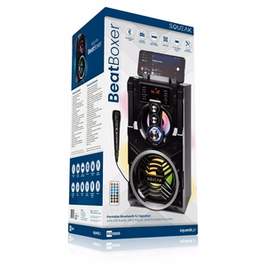 BeatBoxer Bluetooth 5.1 garsiakalbis - Bluetooth garsiakalbis su karaoke