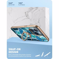 Supcase IBLSN Cosmo Snap dėklas iPhone 13 Pro - mėlynas