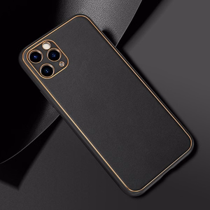 TEL PROTECT prabangus dėklas telefonui iPhone 15 Plus juodas