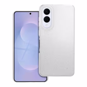 SHINING dėklas telefonui SAMSUNG S25 Edge sidabrinis