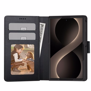 Tech-Protect Wallet dėklas Samsung Galaxy Z Fold 8, juodas