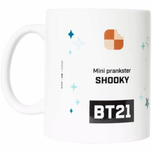 BT21 SHOOKY keraminis puodelis, 300 ml