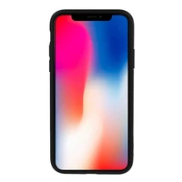 Dėklas telefonui Samsung Galaxy A6 Plus 2018 juodas su raudona juostele