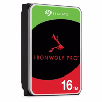 Seagate IronWolf Pro vidinis kietasis diskas 16 TB 256 MB 3.5" Serial ATA III (ST16000NT001)