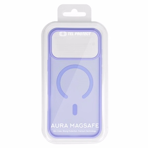 Tel Protect Aura Matte Magsafe dėklas Iphone 17 Pro Max, violetinis