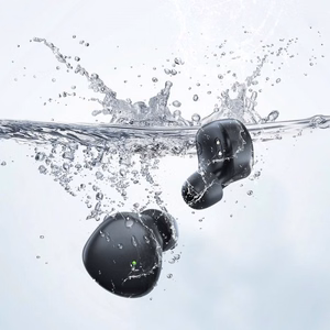 Bluetooth laisvų rankų įranga Joyroom JR-TL1 Pro juoda (Bluetooth 5.1 / atspari vandeniui IPX7)