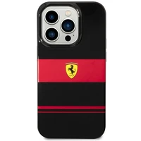 Ferrari FEHMP14LUCOK iPhone 14 Pro 6.1" juodas/juodas kietas dėklas IMD Combi Magsafe