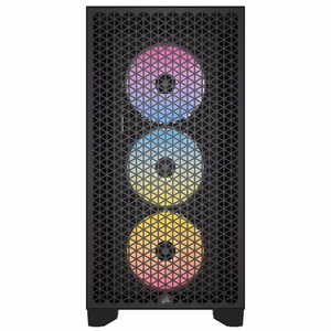 CORSAIR 3000D RGB grūdinto stiklo Mid Tower korpusas