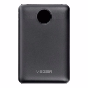 VEGER išorinė baterija 10000 mAh PD QC3.0 2A 22,5W S11 (W1140) juoda
